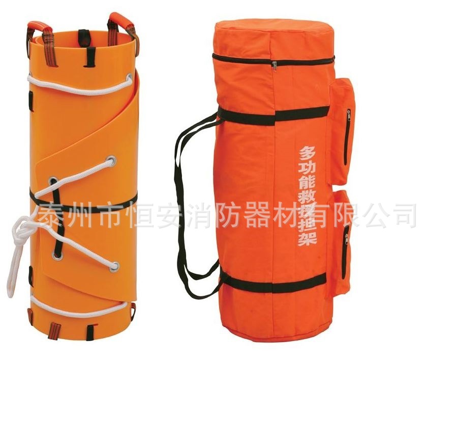 批量生产供应消防多功能担架卷式担架浮力担架