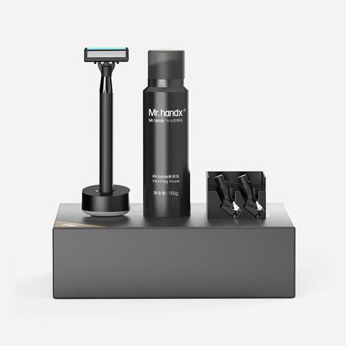 Youpin Huanxing manual razor set (5-layer blade) men's dad blade double-sided razor