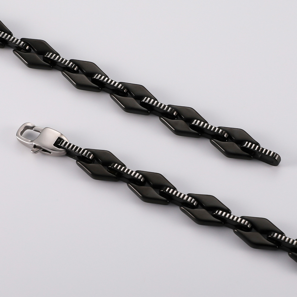 Géométrique Hip Hop Rétro Acier Inoxydable 304 Bracelets De Gros display picture 4