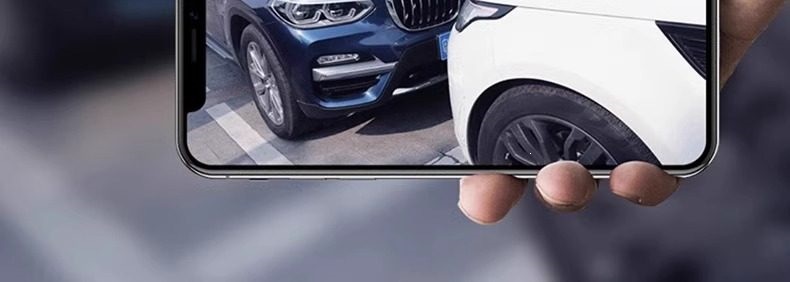 Suitable for modern full-screen dashcam 2026 new model, no wiring required, dual front and rear camera with streaming video