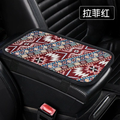 pad, central armrest pad, Armrest box pad - raffi-red