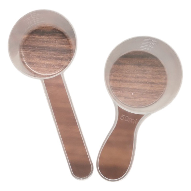 Fabricante 1/2/3/5/10g de leche en polvo cuchara creativa cocina Doc pequeña cuchara fija LOGO cuchara de medición de plástico al por mayor