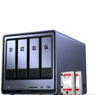 Green Union Private Cloud DXP4800 Plus 8G Memory 8T Quad NAS Network Storage Personal Cloud Hard Disk Home
