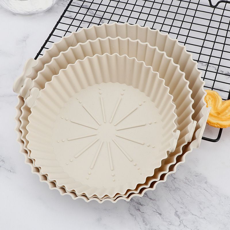 Cross -border Air Fryer Silicone POT Air Fried Pot Silicon Jelly…