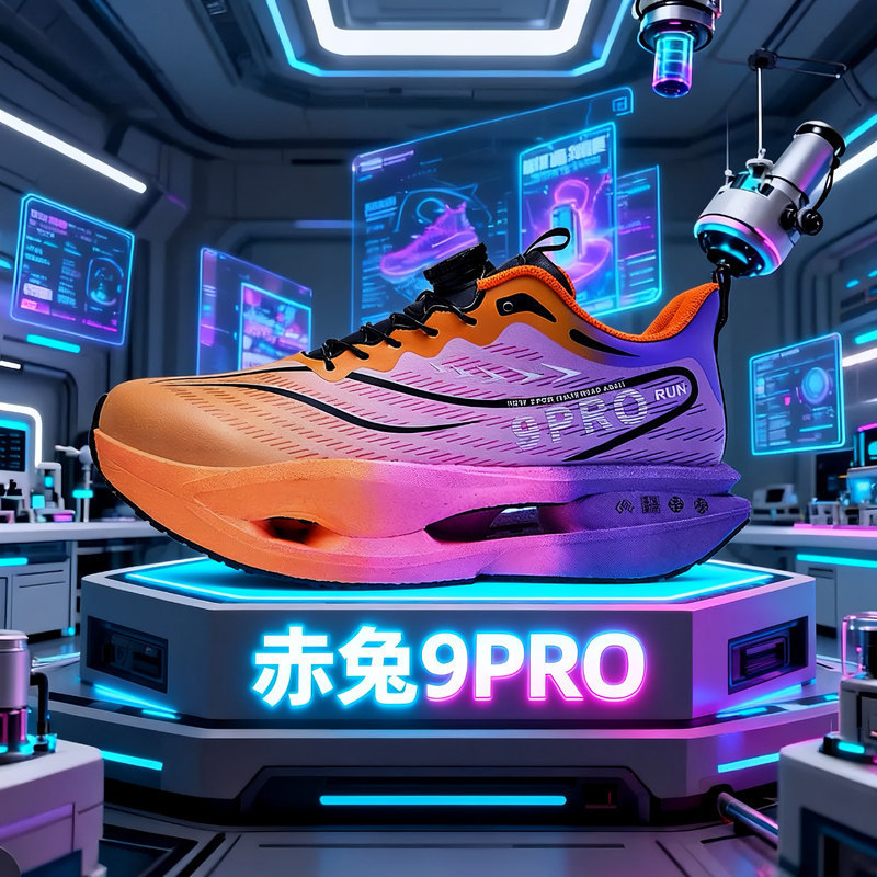 Red Rabbit 9pro running shoes with leather surface, waterproof and warm, ultra-light shock-absorbing running shoes for boys and girls with carbon plate Red Rabbit 9pro running shoes with leather surface, waterproof and warm, ultra-light shock-absorbing running shoes for boys and girls with carbon plate