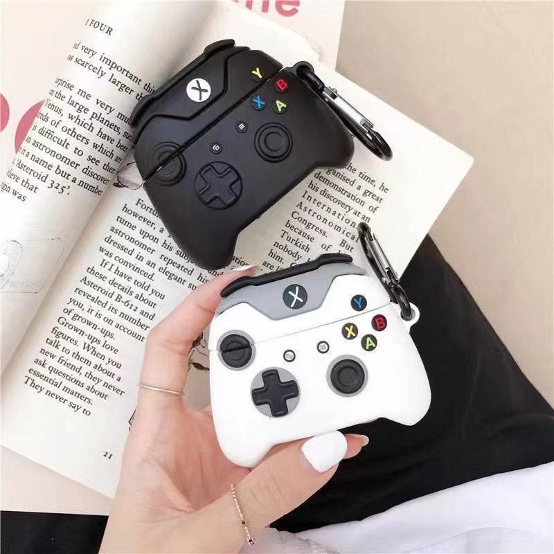卡通游戏手柄耳机套适用Airpods3代苹果创意无线蓝牙耳机保护软壳