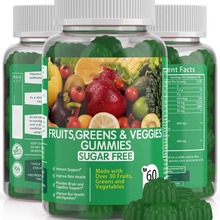 ˮ߲ܛFruit and vegetable gummies羳SҼӹ 60