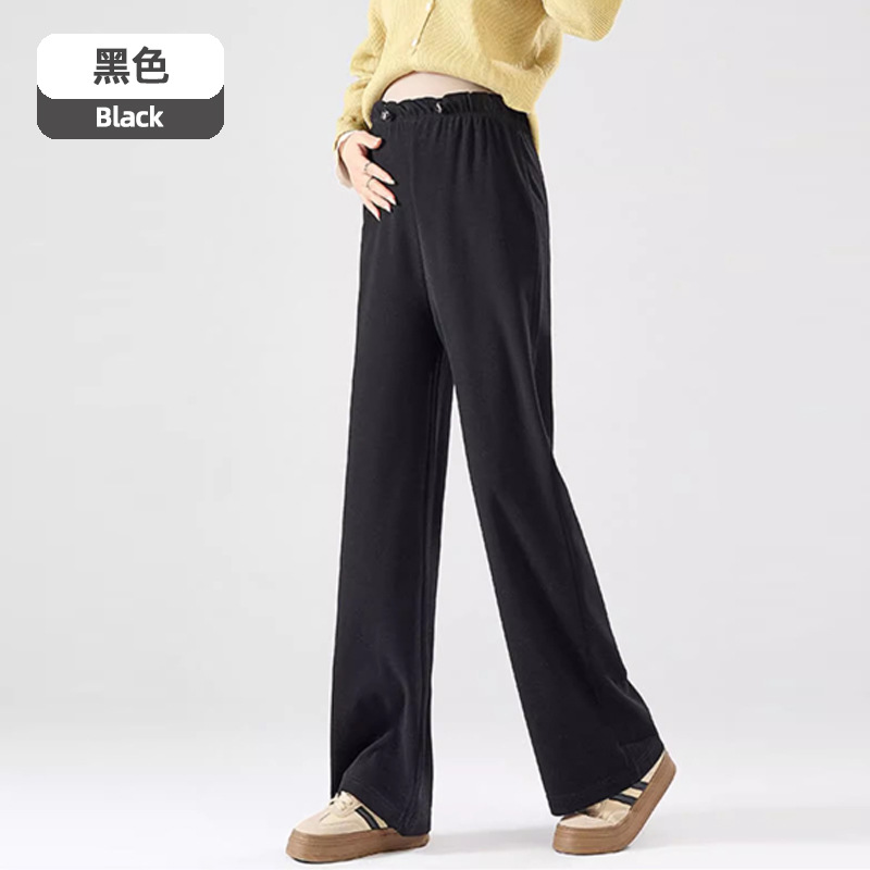 Black spring and autumn style [soft knitted cotton, wear-resistant and non-pilling]