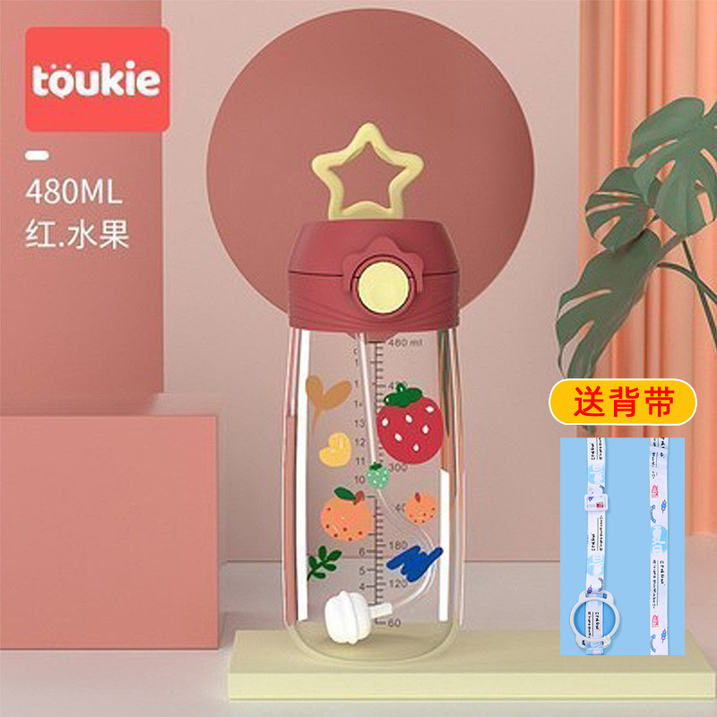480ml 후르츠 레드 [스트랩 포함]