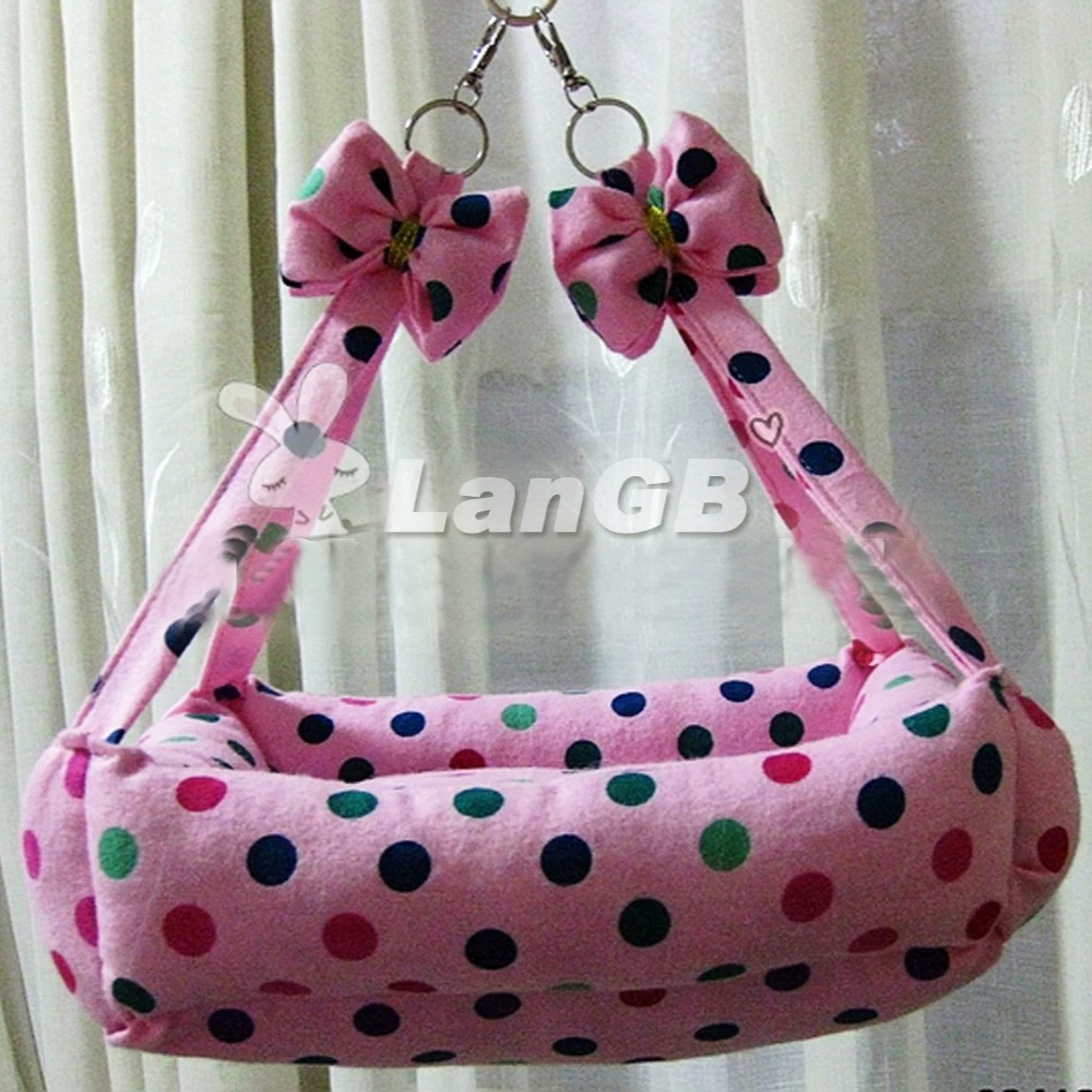 Многофункциональный хлопковый гамак-качели для мелких животных: шиншиллы, морской свинки, хомяка, кролика, хорька – теплый домик-игрушка