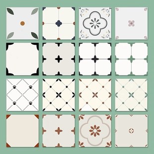 Toilet Anti-skid Floor Tile Kitchen Wall Tile Internet Celebrated Homestay Restaurant Small Tile Balcony Tile 400x 400 All-Ceramic