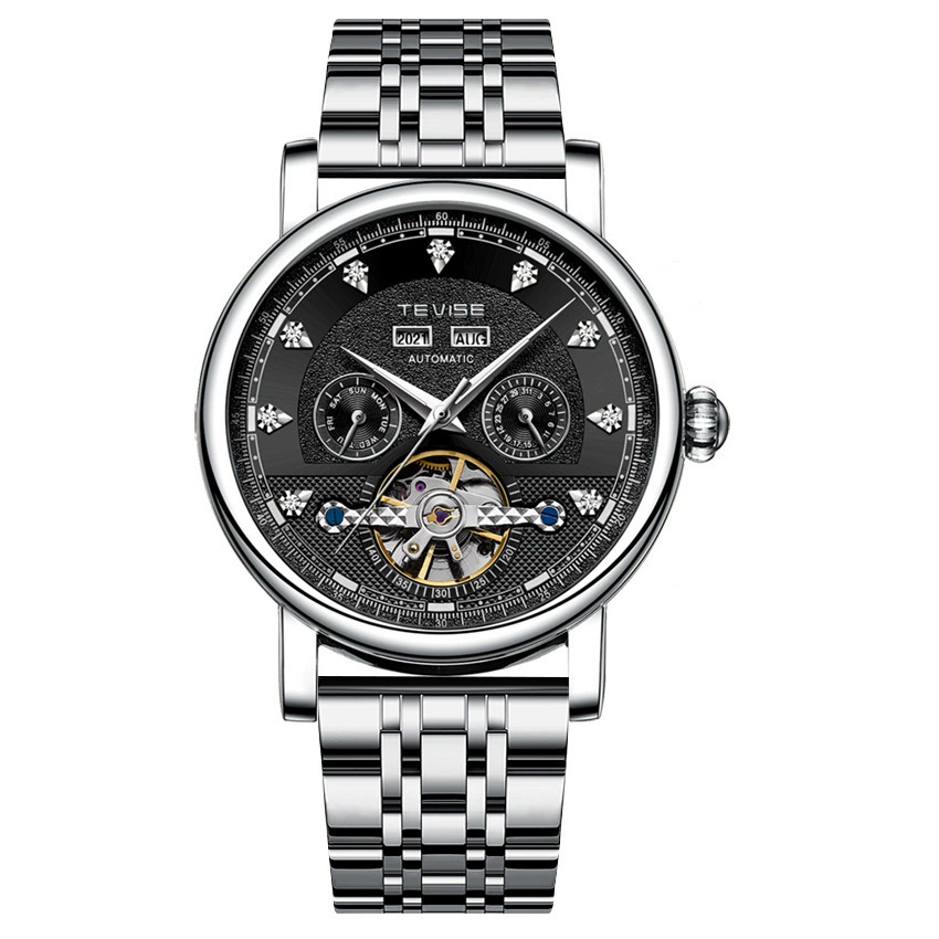 Mechanical fashionable waterproof mechanical watch, fully automatic