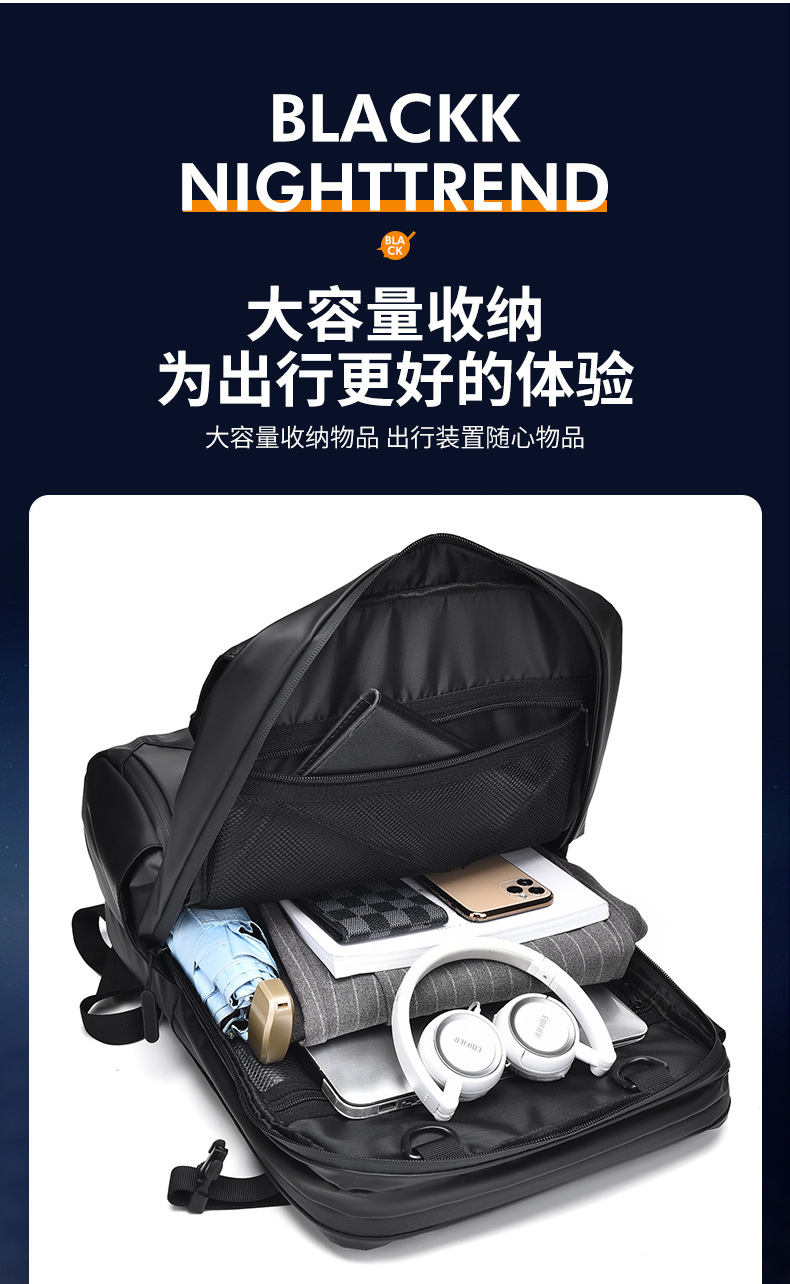 Cross-border functional backpack, men's multi-functional waterproof, lightweight and large-capacity backpack, computer bag, helmet backpack undefined