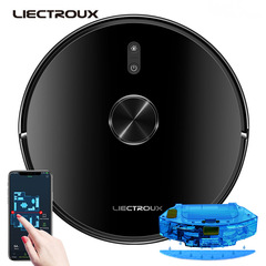ドイツ製新型LIECTROUX X6ロボット掃除機、レーザーナビゲーション搭載、スマートホーム対応、全自動、アプリ対応