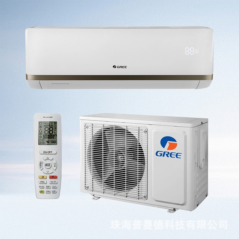 Gree Air Conditioner Hangup Variable Frequency Cooling and Heating Foreign Trade Cross-border Household Air Conditioner Large 1.5 Air conditioner