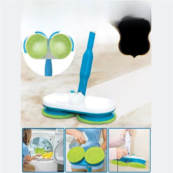 Cross-Border Household Wireless Electric Floor Scrubber Mop Automatic Floor Cleaning Machine Handheld Rechargeable Cleaning Mop