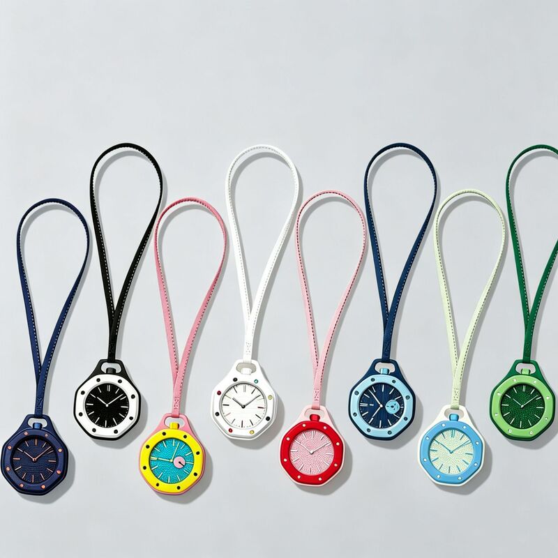 New pocket watch AP Trendy Oak Century co-branded candy-colored octagonal hanging watch co-branded quartz watch New pocket watch AP Trendy Oak Century co-branded candy-colored octagonal hanging watch co-branded quartz watch