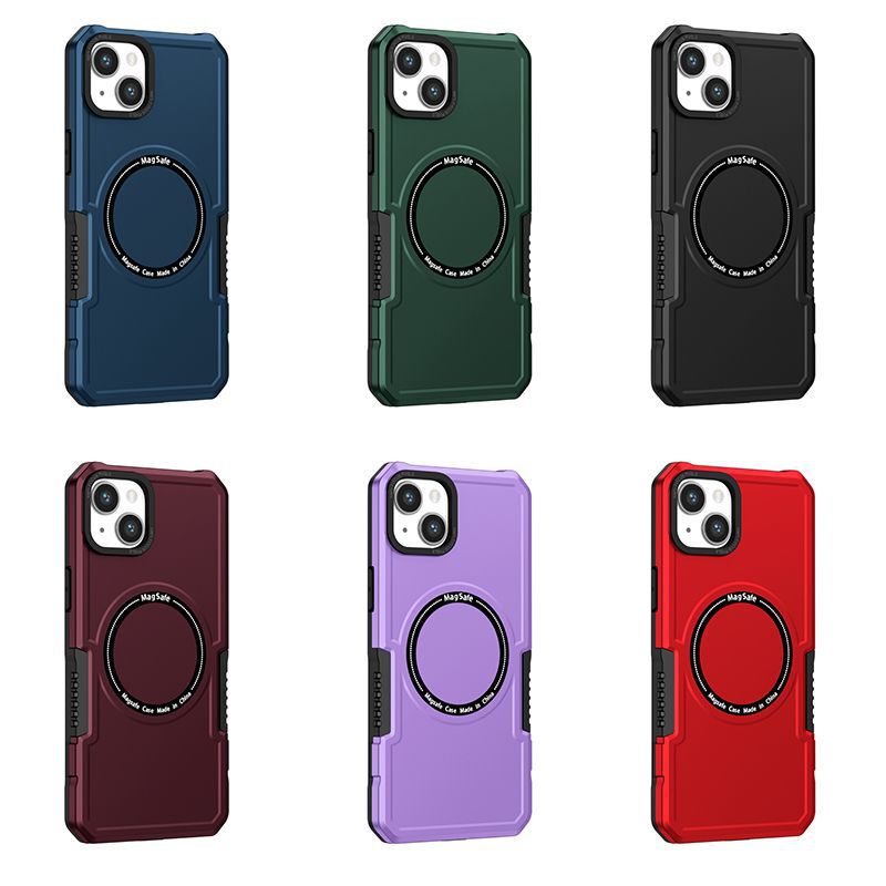 Applicable to Samsung S22 mobile phone shell magnetic suction S23Ultra all-inclusive S21FE drop-resistant note22U protective case