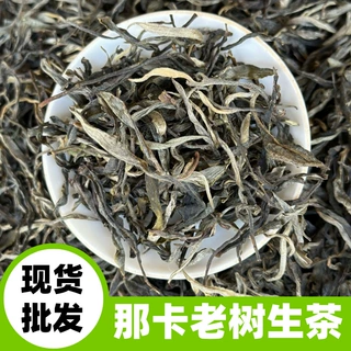 批发 云南普洱茶 普洱晒青 老树生茶 那卡普洱茶叶生普500g散装茶