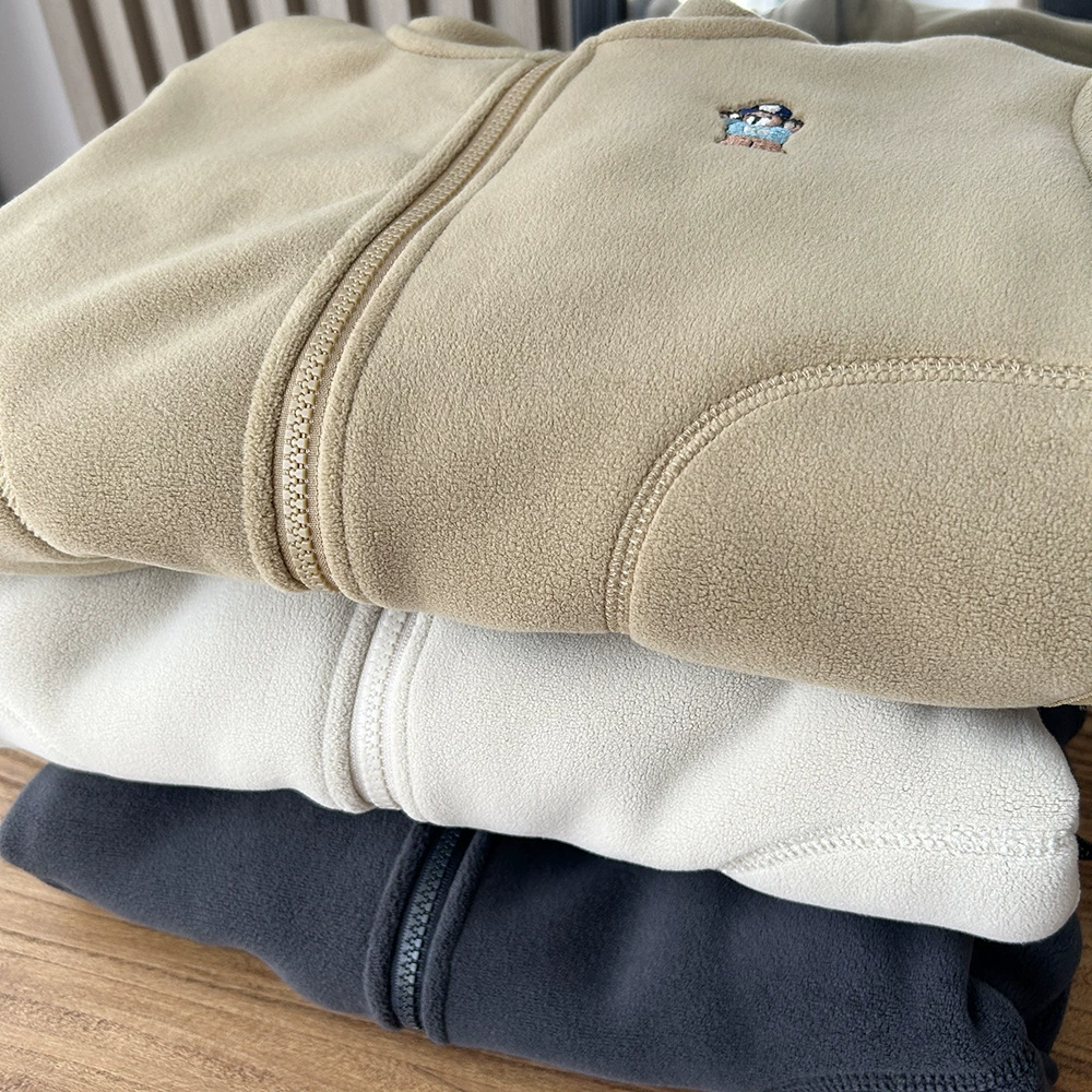 Детская куртка, бархатный альпака в демисезон, тёплая подкладка из флиса, размеры 100–150 см