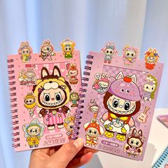 クロスボーダーラブコイルブックスリーインワン漫画高価値ハンドブックステッカーブック小学生文具外国貿易卸売