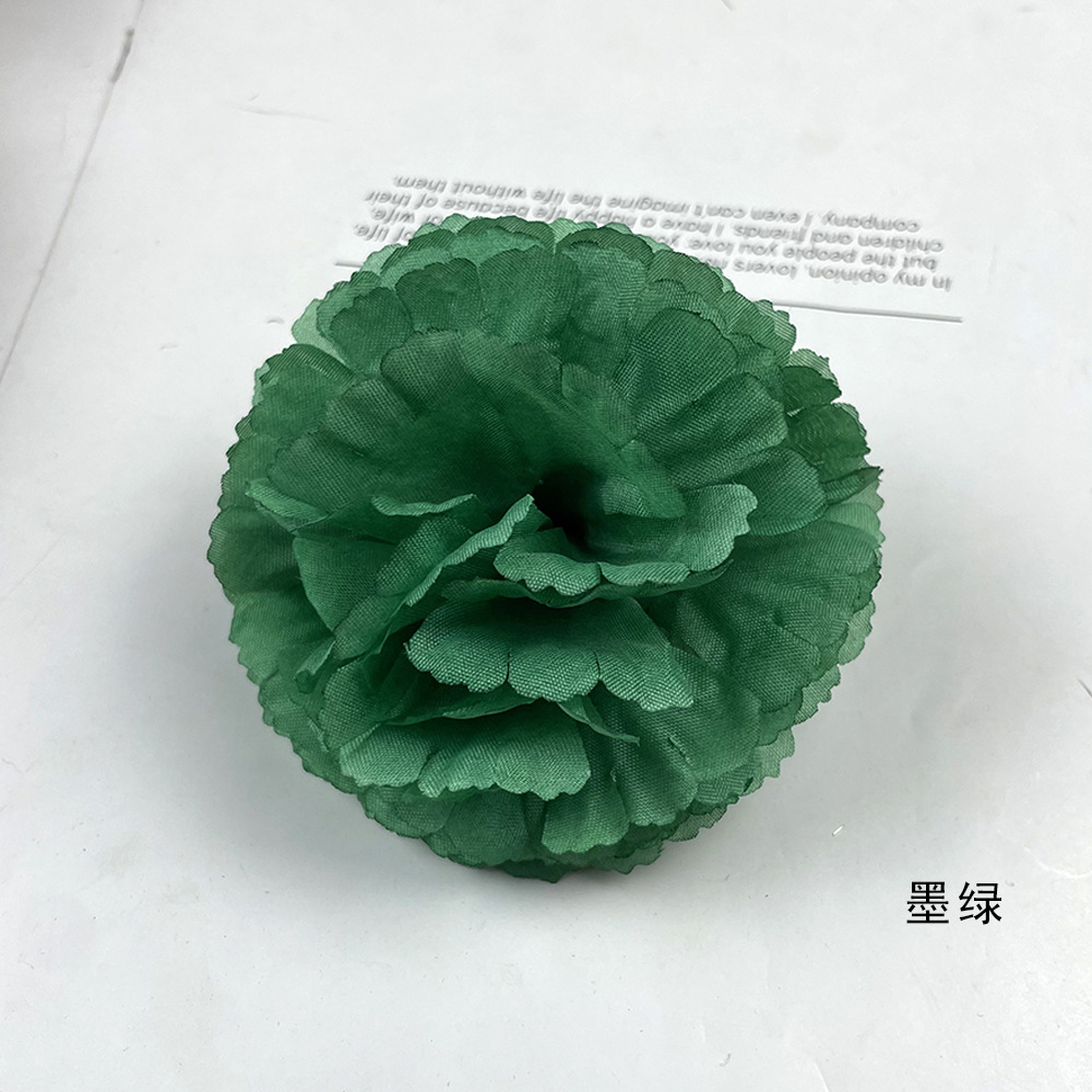 Simulación de la cabeza de la flor de clave grande ingeniería de calendula paisajismo sala de bodas del día del maestro material DIY decoración de pastel