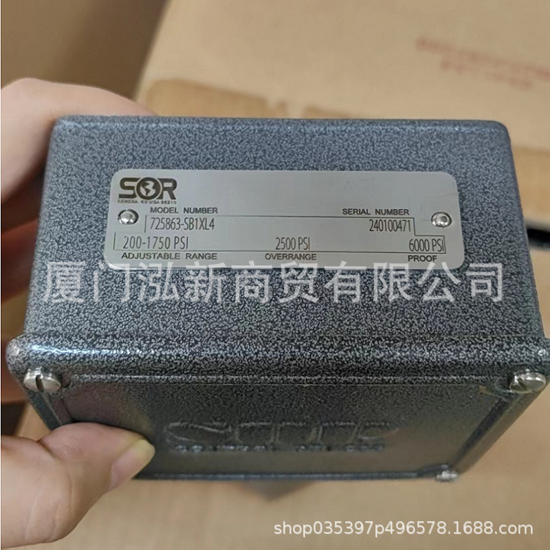 725863-SB1XL4  4311341-SB1XL1  美国SOR索尔压力开关