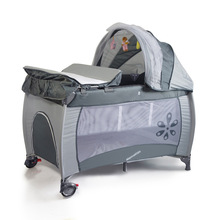 mamakids S12-7多功能可折叠婴儿床欧式便携游戏床