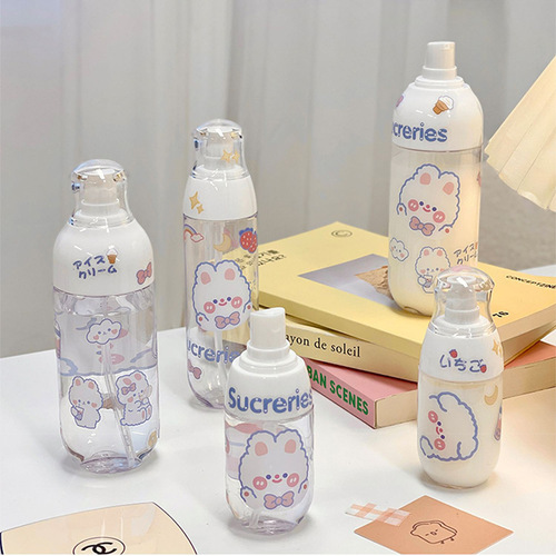 Spray bottle fine mist small spray bottle lotion refill bottle makeup hydration travel disinfection alcohol portable empty bottle spray bottle