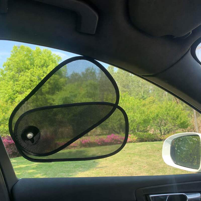 Nume Car Side Window Sunshade Net, Sun Protection and Heat Insulation, Adjustable and Foldable, Does Not Block View, Electrostatic Film Type Nume Car Side Window Sunshade Net, Sun Protection and Heat Insulation, Adjustable and Foldable, Does Not Block View, Electrostatic Film Type