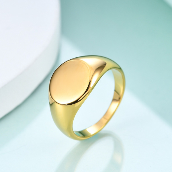 glossy universal ring stainless steel