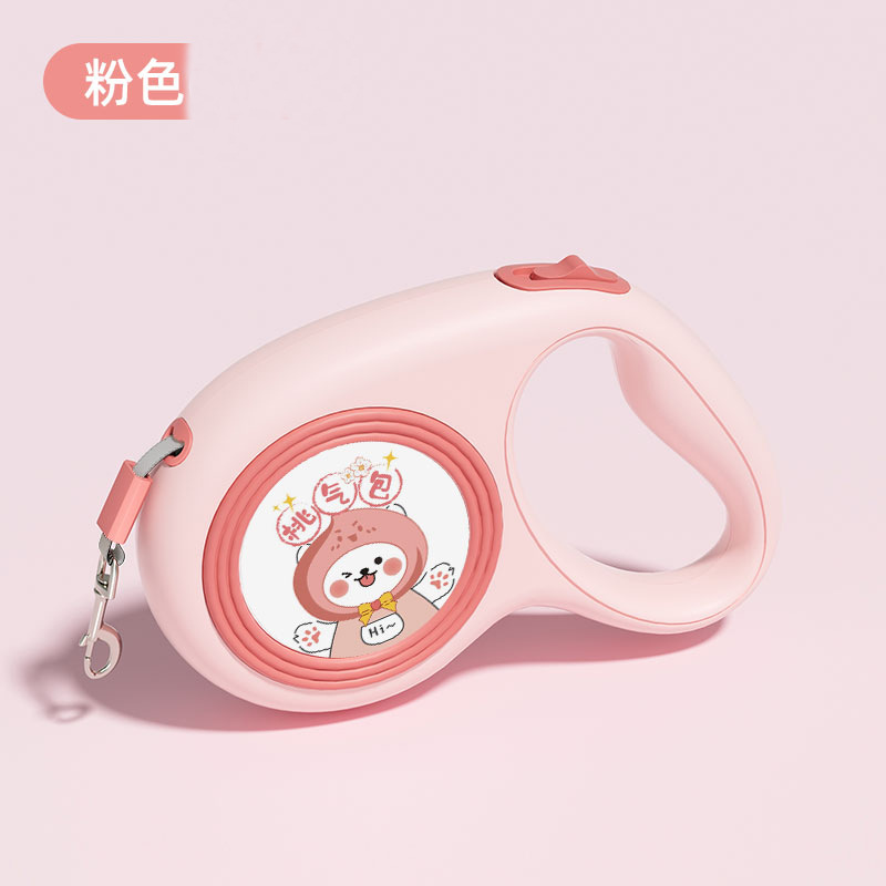 Tracción telescópica automática para mascotas transfronterizas, correas resistentes a prueba de explosiones, correas de tracción para perros grandes, medianos y pequeños, correas de tracción para gatos al por mayor