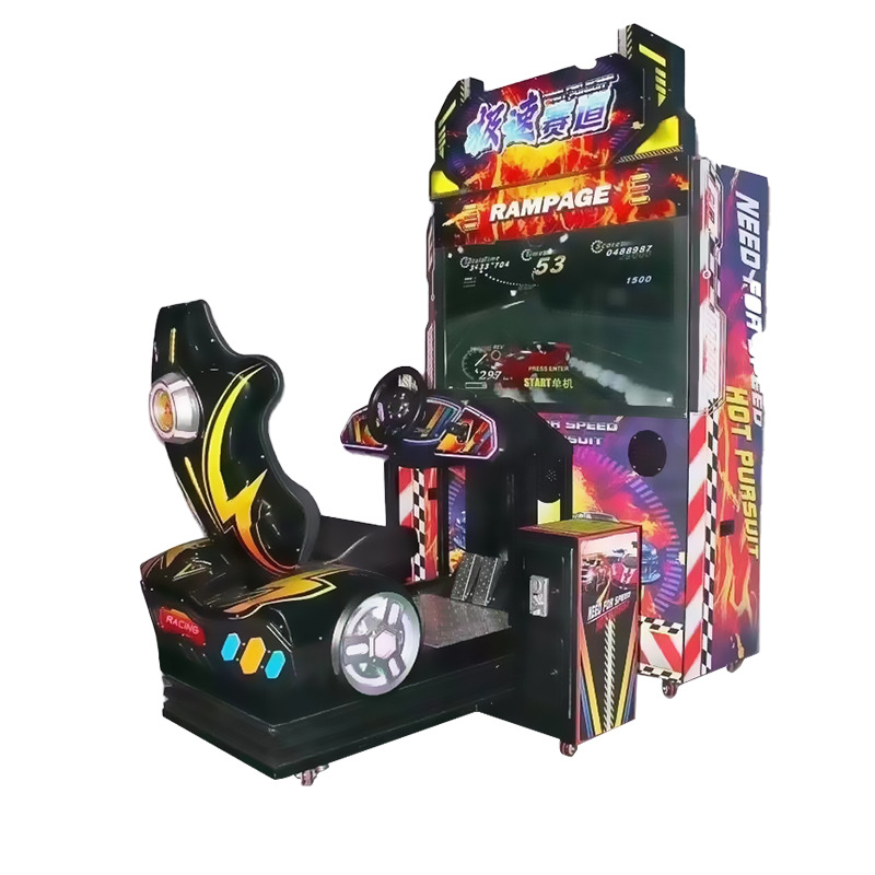 Máquina de juego de simulador de carreras de motos, equipo de parque de atracciones, máquina de entretenimiento competitiva grande que funciona con monedas para adultos, máquina de entretenimiento de deportes electrónicos de moda