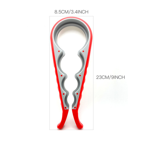 Amazon Creative 4-in-1 Can Opener Beer Household Kitchen Utensils Can Cap Twister Plastic Bottle Opener