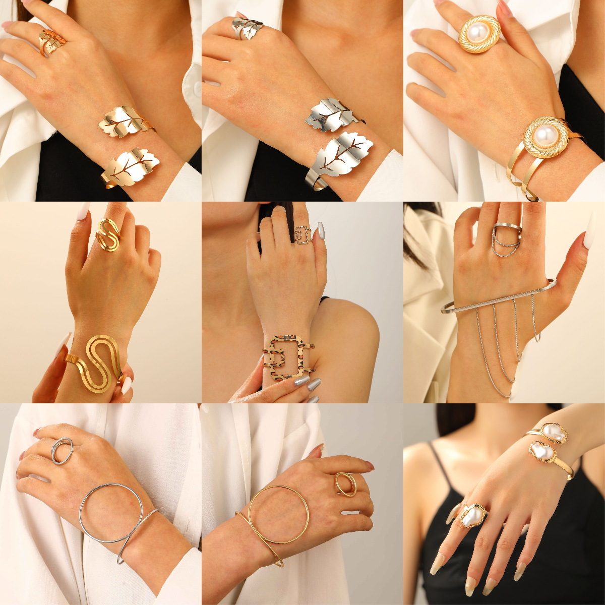 geometric bracelet