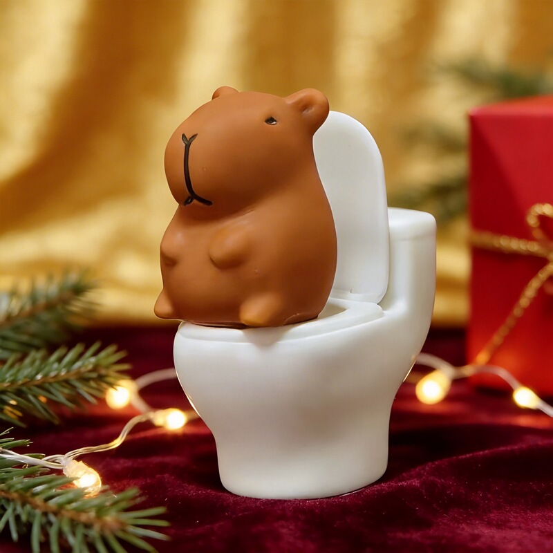 Cross-Border Creative Cute Vinyl Toilet Piglet Home Decoration Desktop Ornament Personalized Gift Cross-Border Creative Cute Vinyl Toilet Piglet Home Decoration Desktop Ornament Personalized Gift