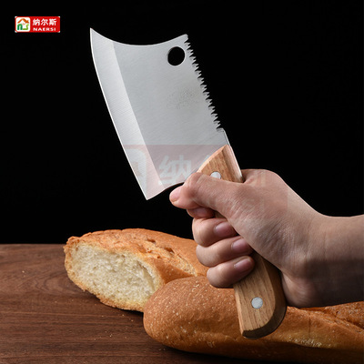 现货家用小菜刀 不锈钢锻打菜刀切片刀砍骨家用菜刀黄鳝刀|ms