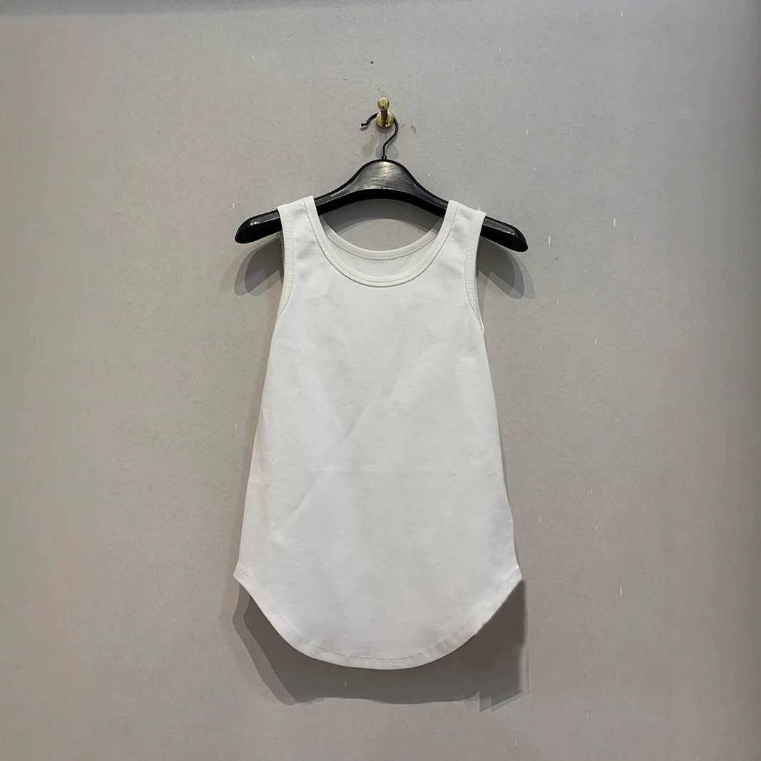 Сухой кран Летний новый японский базовый I-образный жилет Тонкий тонкий пригонка без давления Внутренний верх