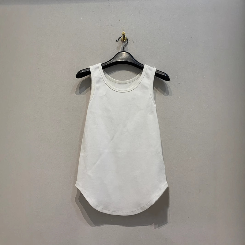 Qianjia's New Summer Style Japanese Style Basic Racer Vest, Slimming Look, Slimming Look and Pressure-Free Inner Top