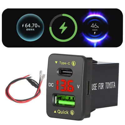 66W Super Fast Charging | Mobil şarj cihazları - new-arrival-red-light-custom-fit-wiring-harness