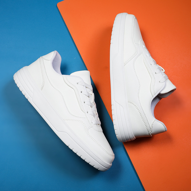 Otoño e Invierno Zapatos altos zapatos de moda estudiante zapatos de la Junta Deportiva zapatos de moda versátiles zapatos casuales deportes casuales zapatos blancos para los estudiantes