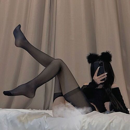 Large size sexy and interesting stockings open black stockings hand-torn stockings women's sexy open pantyhose sexy fishnet stockings
