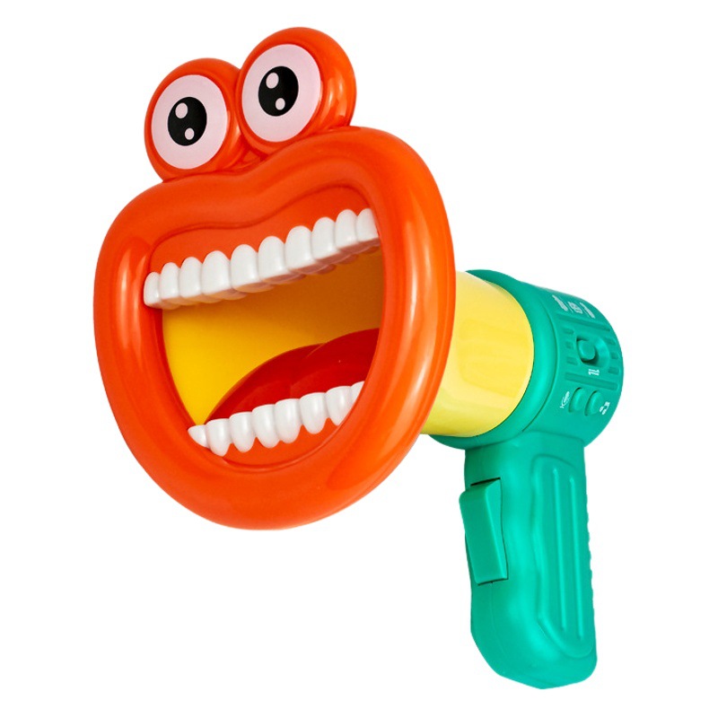 お笑いのスピーカーの多チャンネルの音楽は音を変えて口を大きくして電話器を叫んで拡声のアイデアのおもちゃの卸売りを持ちます。