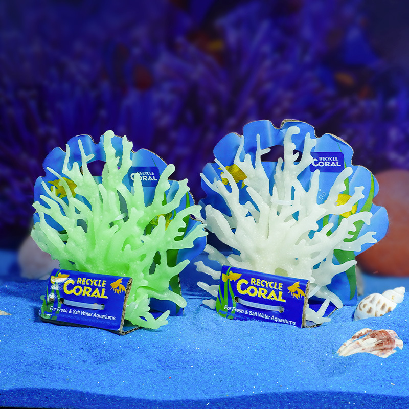 El paisajismo del acuario del tanque de agua es exclusivo para la simulación de coral, acuario submarino, plantas acuáticas, peces falsos, corales blandos marinos, marchitos duros