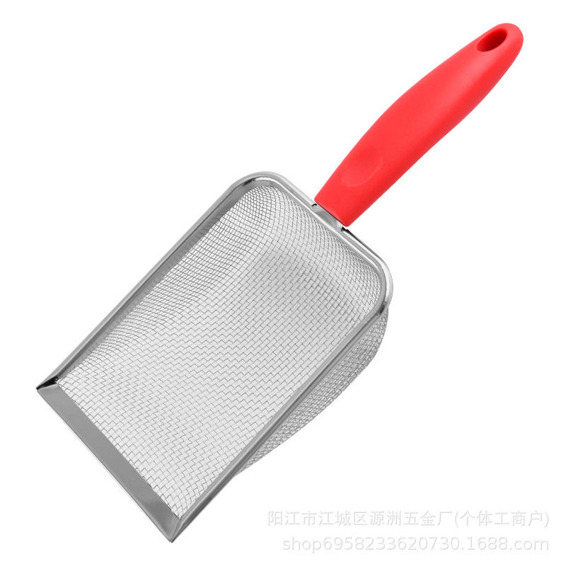 不锈钢猫砂铲宠物便便过滤铲矿砂膨润土猫咪铲赶海铲子爬宠沙漏|undefined