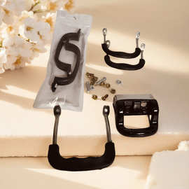 锅把手柄配件通用炒菜锅手柄塑料锅把套两元店货源