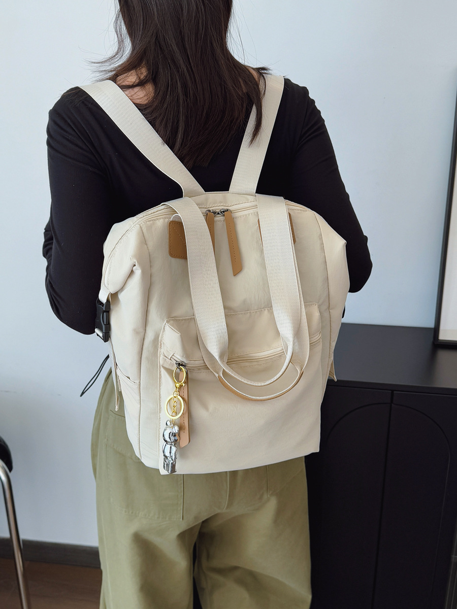 Bolsa de mano de gran capacidad 2025, nueva mochila de moda japonesa, mochila de hombro de estudiantes universitarios, mochila ligera, moda