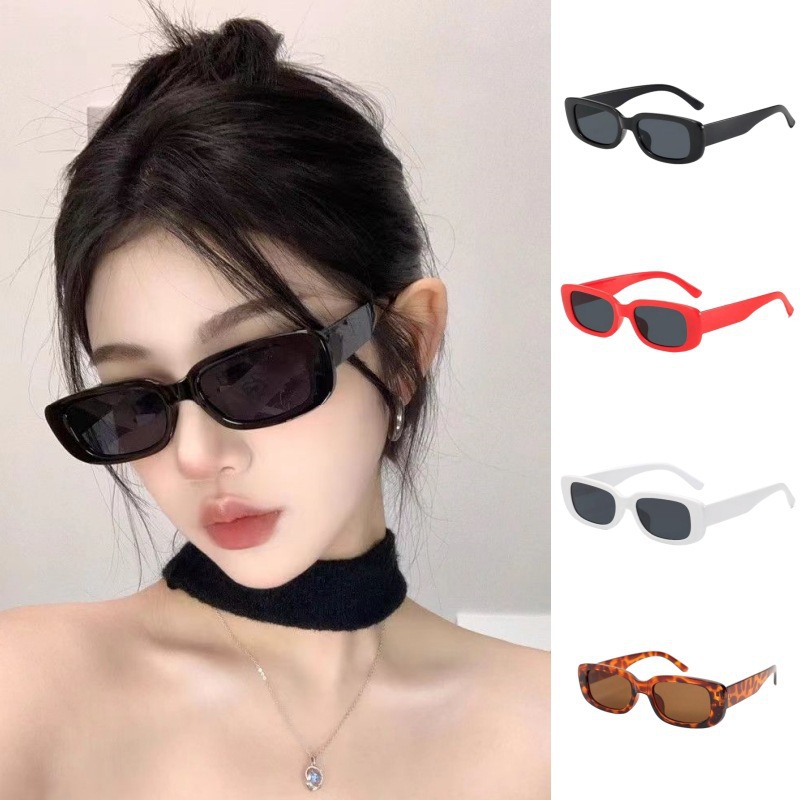 2025 New European and American Fashion Taizhou Dujiao Leopard Print Sunglasses for Men and Women Sun Protection High-End Square Frame Sunglasses