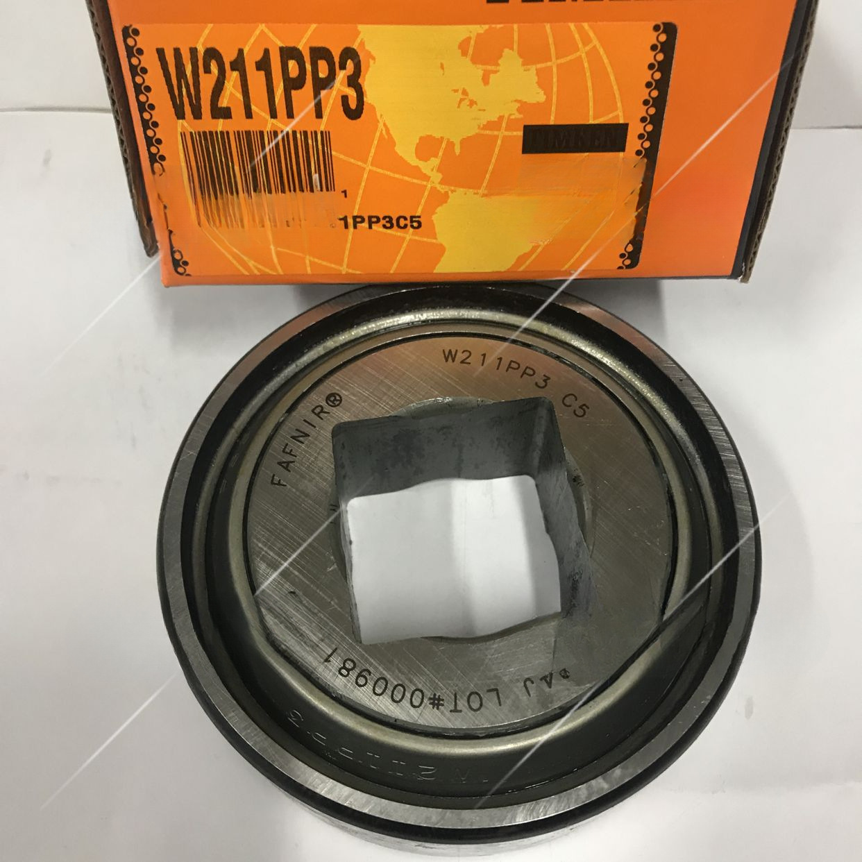 美国FAFNIR  W211PP3 【内四方】农机【轴承】现货供应农机配件