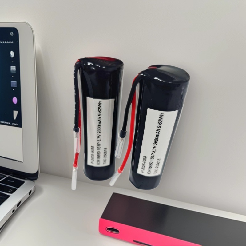 Lithium-ion battery ICR18650-1S1P 3.7V 2.6AH